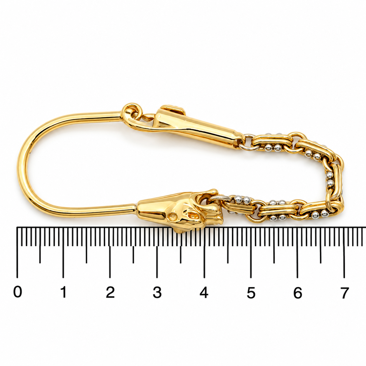 18 carati Oro giallo - PORTACHIAVI - Handmade