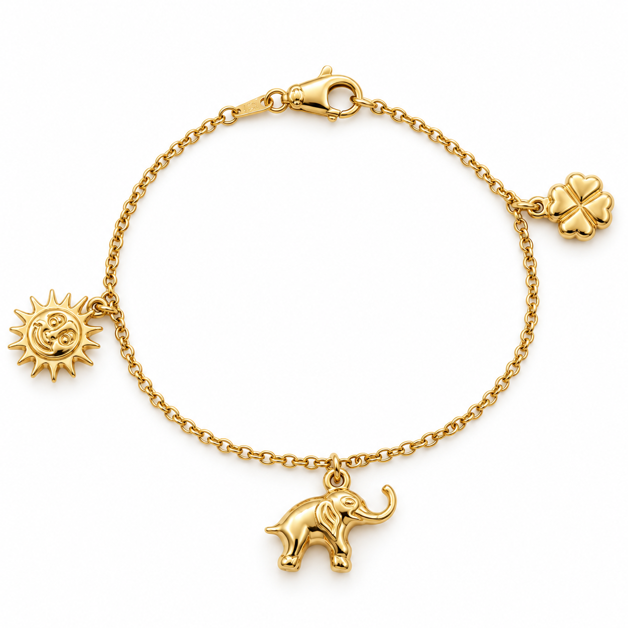 Bracciale - 18 carati Oro giallo - Handmade - Made in Italy