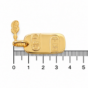 Ciondolo - 18 carati Oro giallo - Made in Italy - Handmade