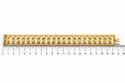 Bracciale - 18 carati Oro giallo - Handmade - Made in Italy