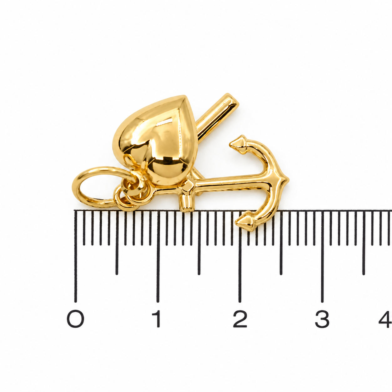 Ciondolo - 18 carati Oro giallo - Made in Italy - Handmade