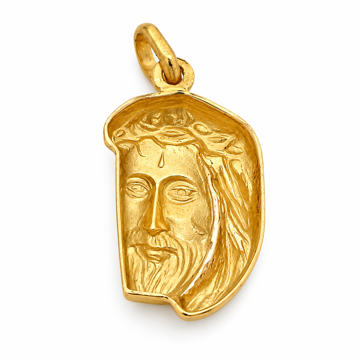 Ciondolo - 18 carati Oro giallo - Made in Italy - Handmade