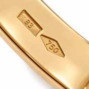 Anello - 18 carati Oro giallo - Made in Italy - Handmade