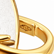 Ciondolo - 18 carati Oro giallo, Oro bianco - Made in Italy - HandMade