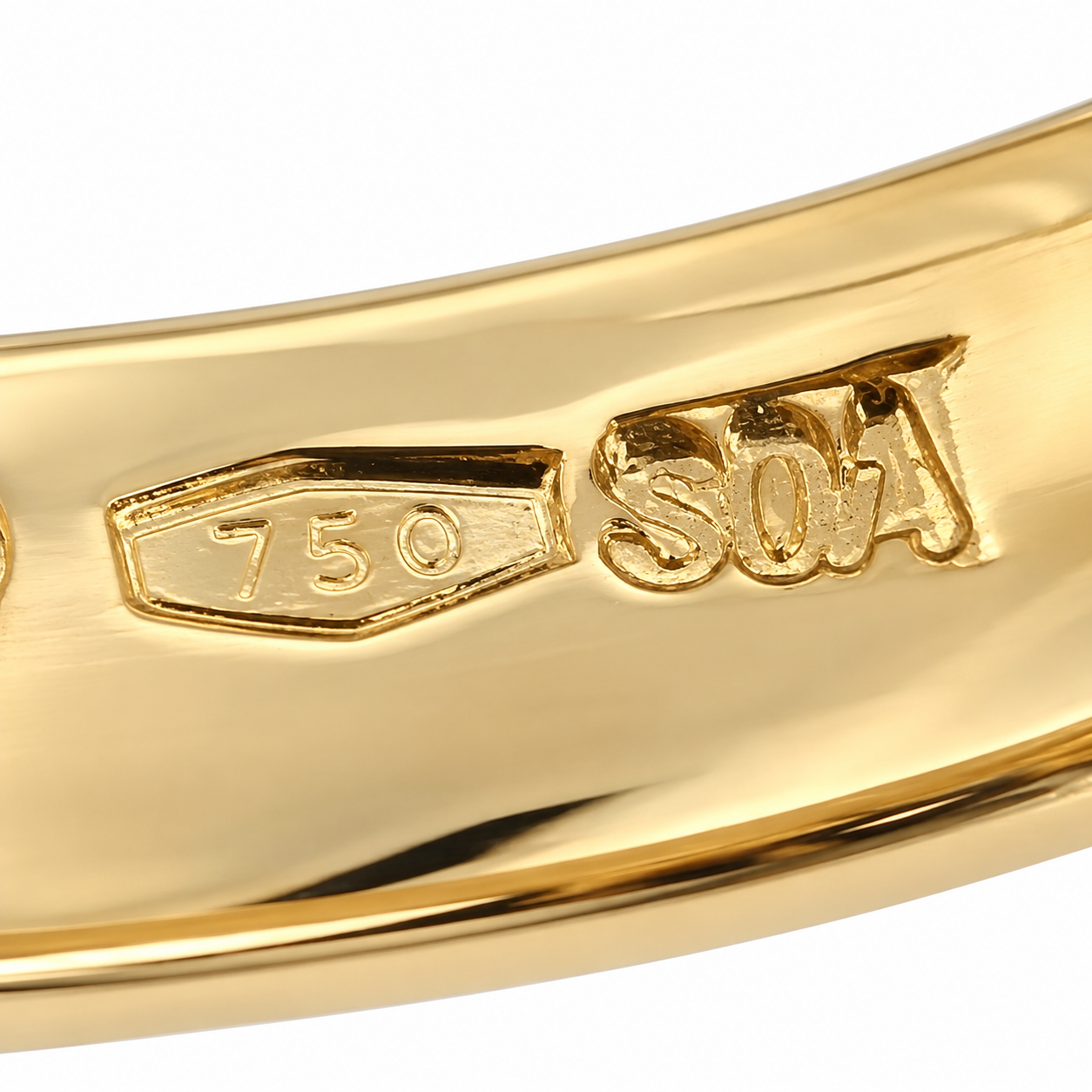 Anello - 18 carati Oro giallo - 0.07ct. tw. Diamante (Naturale) - Made in Italy - Handmade