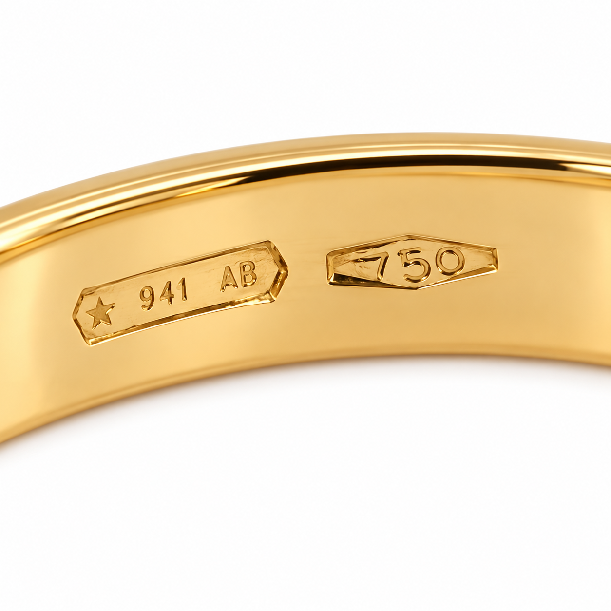 Anello - 18 carati Oro giallo - Made in Italy - Handmade