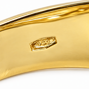 Anello - 18 carati Oro giallo, Oro bianco - 0.30ct. tw. Zaffiro - Diamante - Made in Italy - Handmade