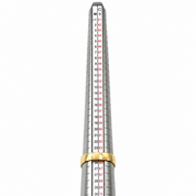 Anello - 18 carati Oro giallo, Oro bianco - 0.04ct. tw. Diamante (Naturale) - Made in Italy - Handmade