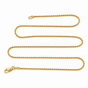 Collana - 18 carati Oro giallo, - Made in Italy - Handmade