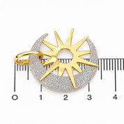 Ciondolo - 18 carati Oro giallo, Oro bianco - Made in Italy - HandMade