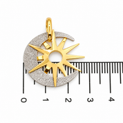 Ciondolo - 18 carati Oro giallo, Oro bianco - Made in Italy - HandMade