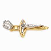Ciondolo - 18 carati Oro giallo, Oro bianco - Made in Italy - Handmade