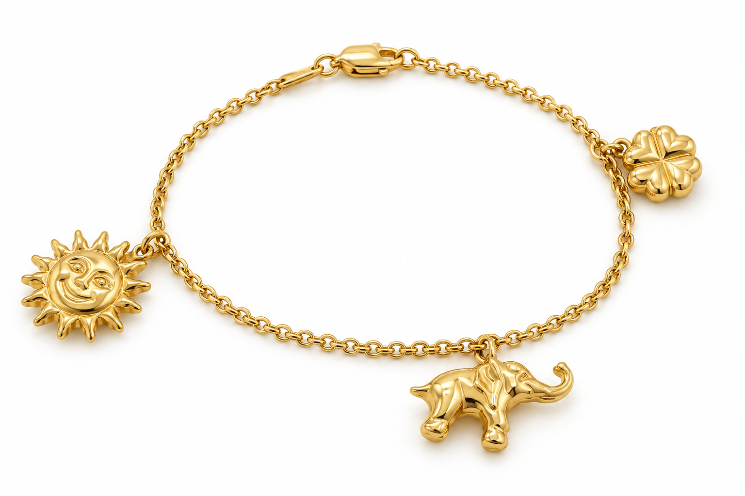 Bracciale - 18 carati Oro giallo - Handmade - Made in Italy