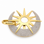 Ciondolo - 18 carati Oro giallo, Oro bianco - Made in Italy - HandMade