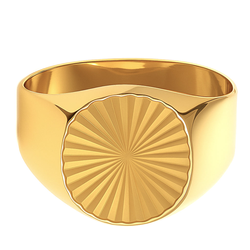 Anello - 18 carati Oro giallo