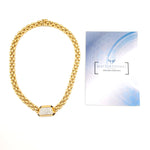18 carati Oro giallo - Collana - 1.15 ct Zaffiri - Ct 1.80 Diamonds - Masterstones n 521PT156