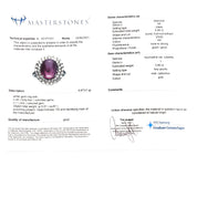 Anello - 18 carati Oro bianco - 0.90ct. tw. Diamante (Naturale) - Tormalina