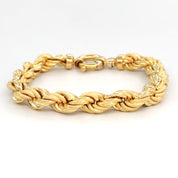 Bracciale - 18 carati Oro giallo, Oro bianco - Handmade