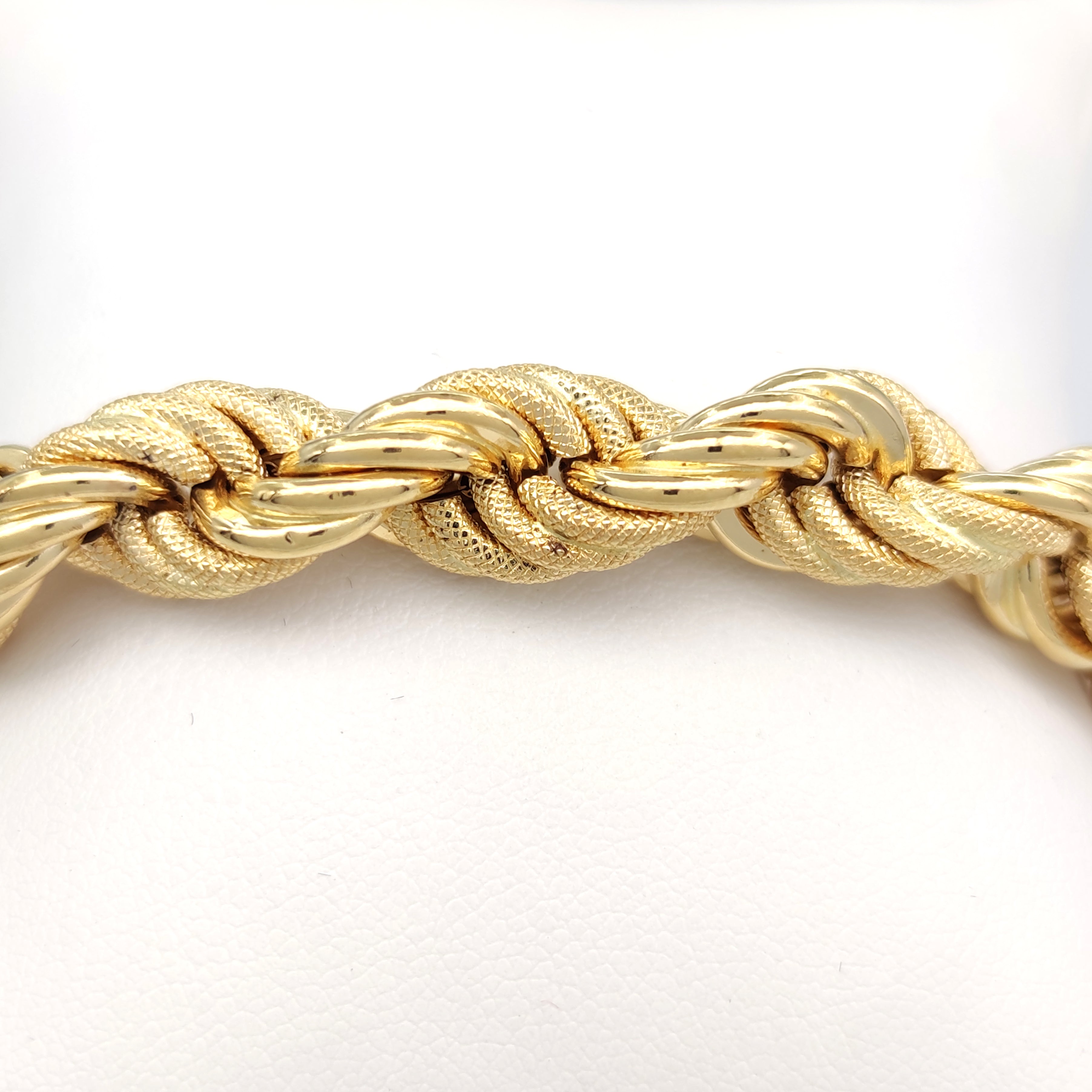 Bracciale - 18 carati Oro giallo, Oro bianco - Handmade