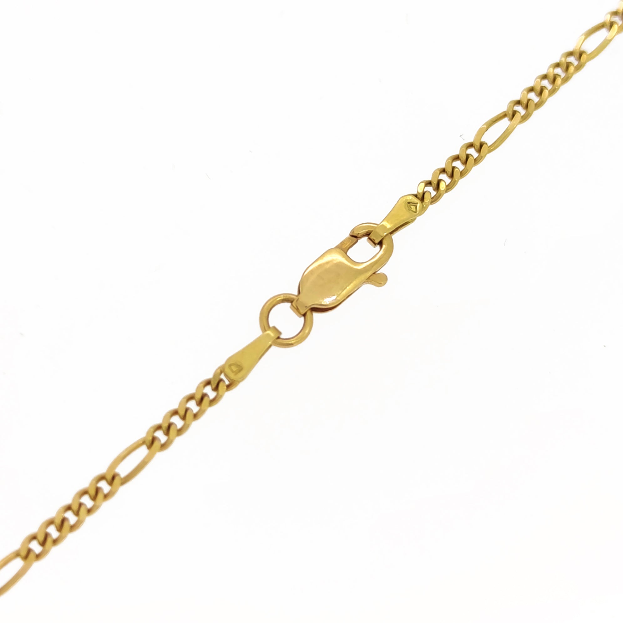 Collana in Oro giallo 18 carati 46.00 x 0.20 cm