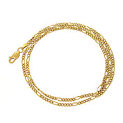 Collana in Oro giallo 18 carati 46.00 x 0.20 cm