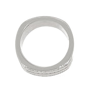 Anello - 18 carati Oro bianco - 0.195ct. tw. Diamante (Naturale) - Made in Italy - Handmade