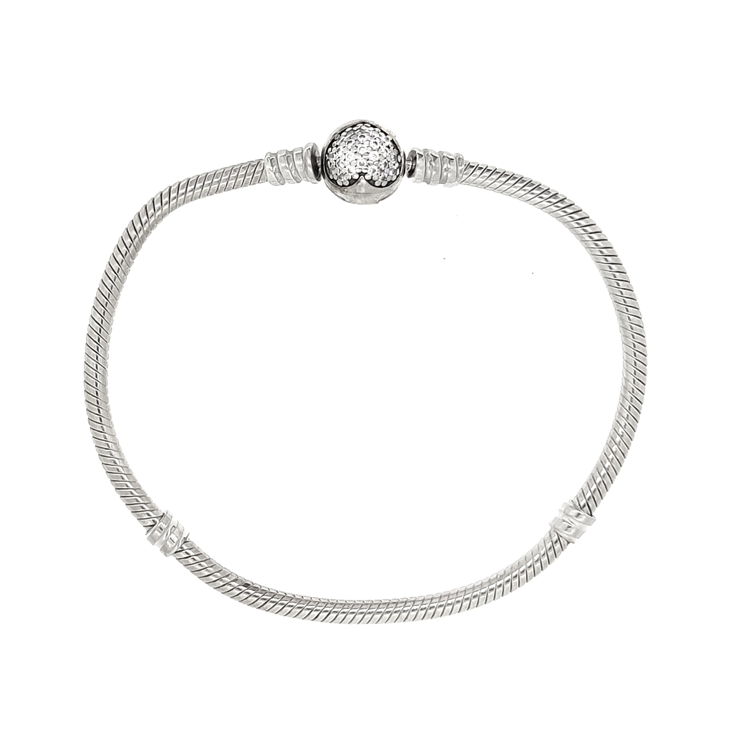 Bracciale in Argento con zircone