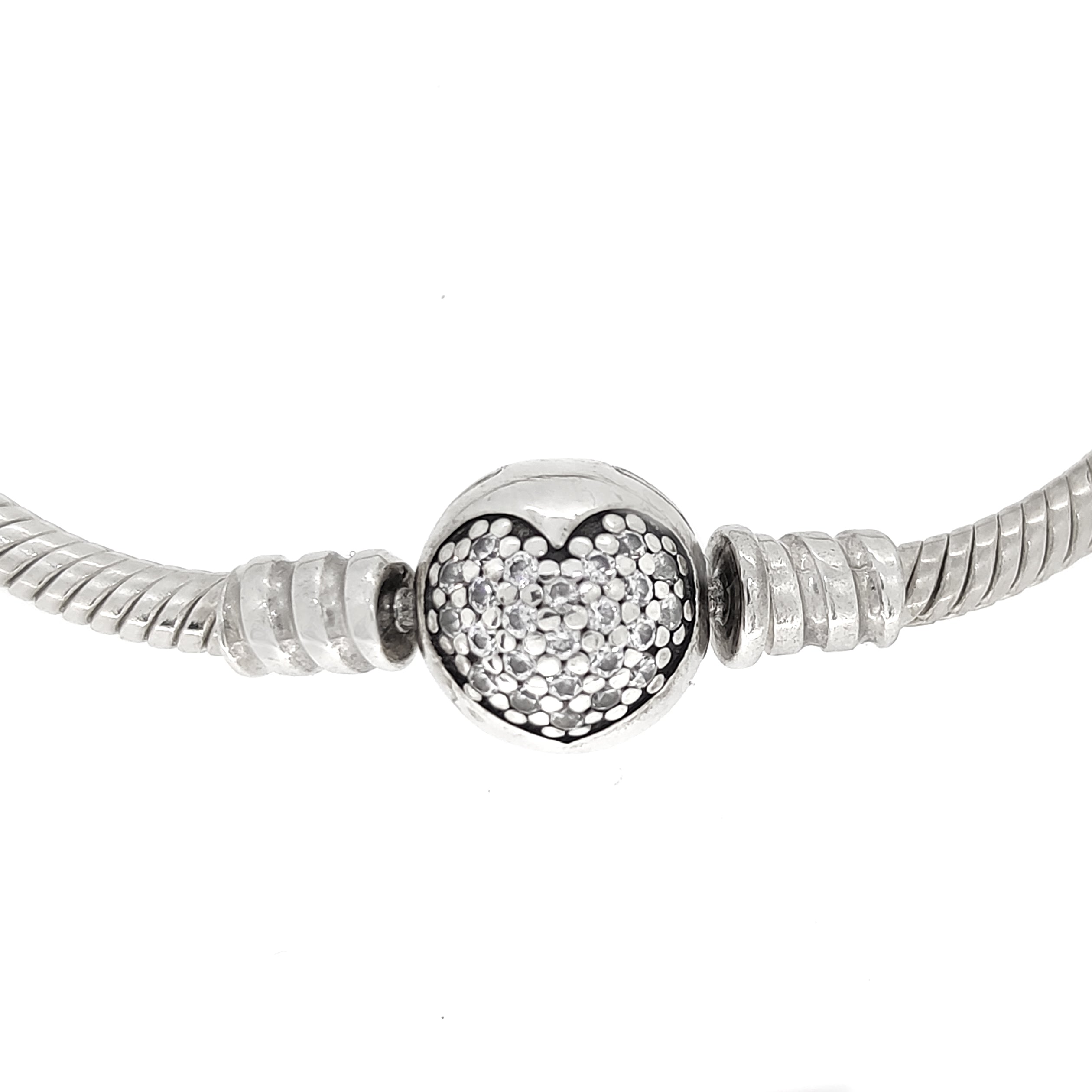 Bracciale in Argento con zircone