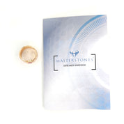 Anello - 18 carati Oro giallo - 0.60ct. tw. Rubino