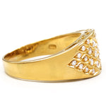 18 carati Oro giallo - Anello - 0.90 ct Diamanti