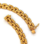 18 carati Oro giallo - Collana - 1.15 ct Zaffiri - Ct 1.80 Diamonds - Masterstones n 521PT156