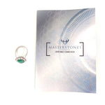 18 carati Oro bianco - Anello - 4.30 ct Smeraldo - Ct 1.30 Diamanti - Masterstones n 323PT203