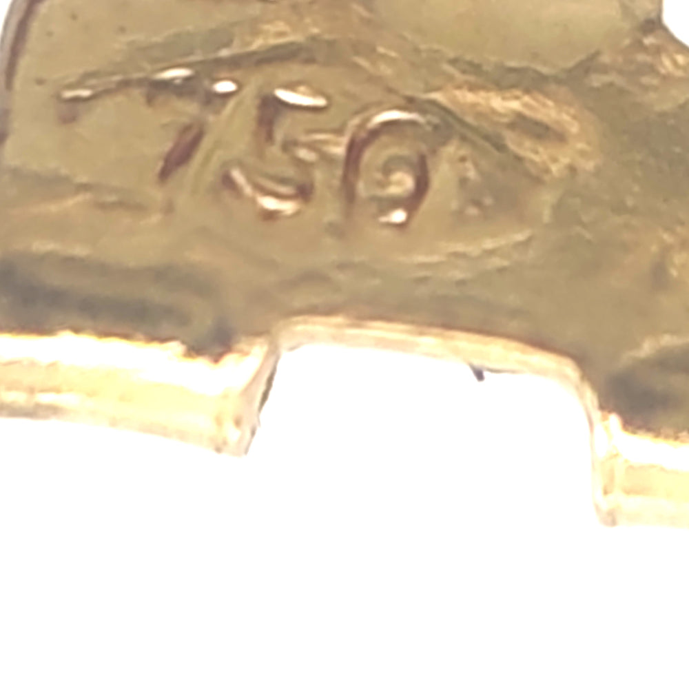 18 carati Oro giallo - Bracciale con pietre