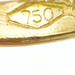 18 carati Oro Giallo - Ciondolo - Perla Mabè 14.54 mm