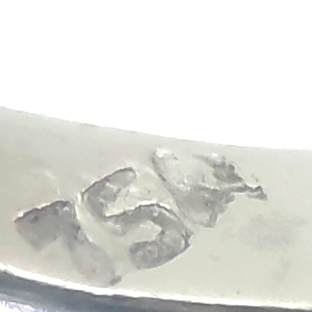 18 carati Oro bianco - Anello Rubino - 0.48ct Diamonds