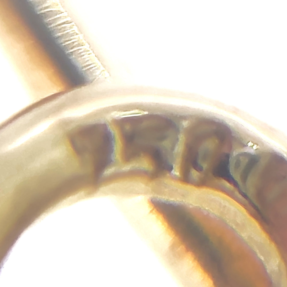 18 carati Oro - Spilla - Perle Akoya 7.63 mm