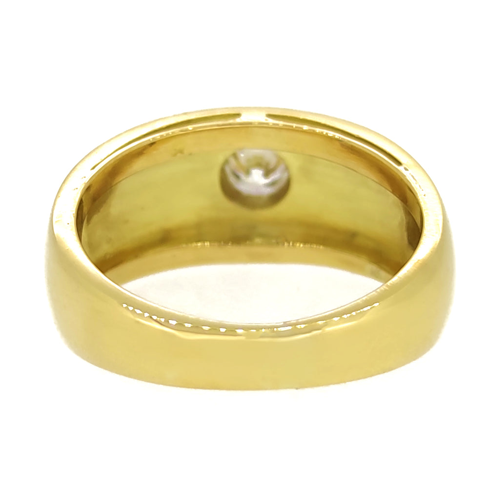 18 carati Oro giallo - Anello - 0.38 ct Diamante