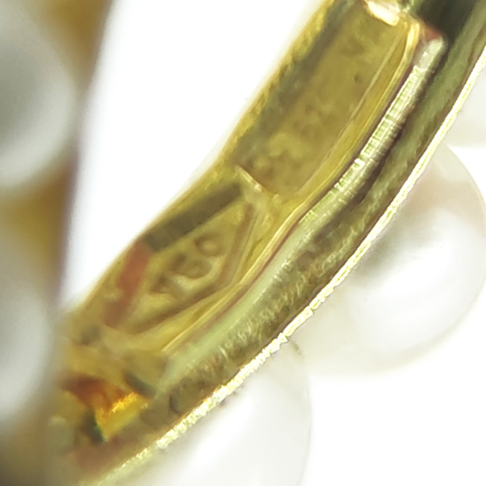 Orecchini - Oro 18 kt - Oro giallo Perla