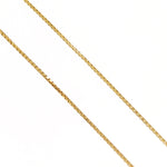 18 carati Oro Giallo - Collana con ciondolo Ametista