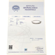 Bracciale - 18 carati Oro bianco - 3.50ct. tw. Diamante (Naturale) - Made in Italy - Handmade