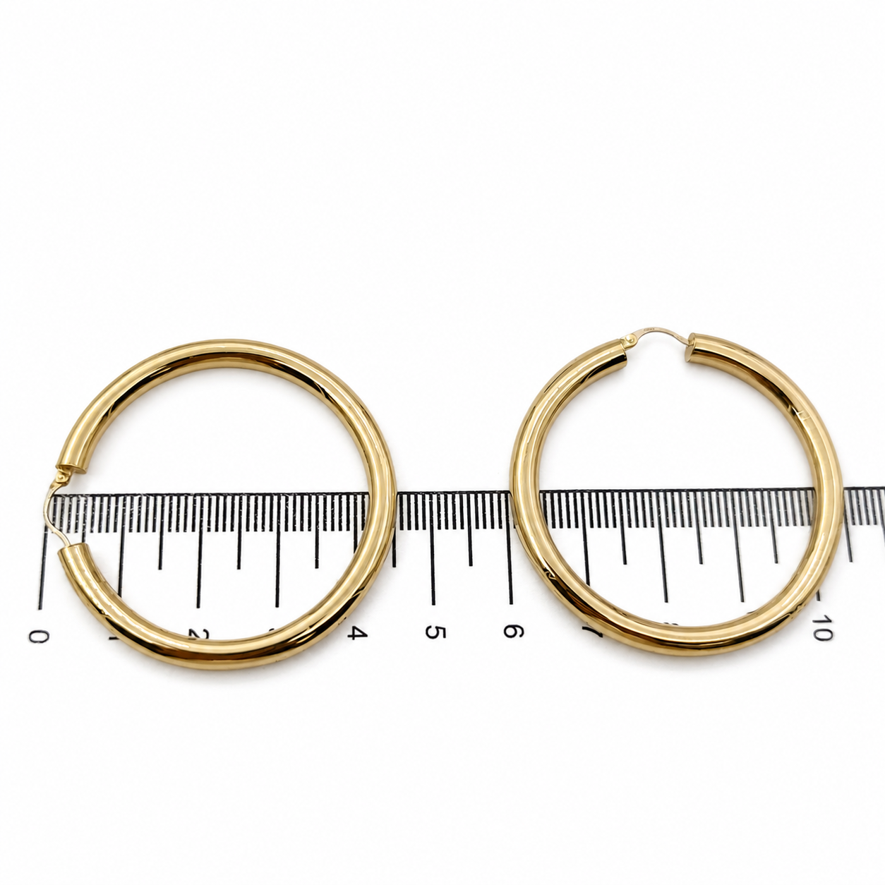 Orecchini - 18 carati Oro giallo - Made inItaly - Handmade