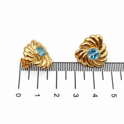 Senza prezzo di riserva - Orecchini - 18 carati Oro giallo - 1.80ct. tw. Topazio - Made in Italy - HandMade