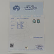 Orecchini - 18 carati Oro bianco - 9.00ct. tw. Acquamarina - Diamante - Made in Italy - Handmade