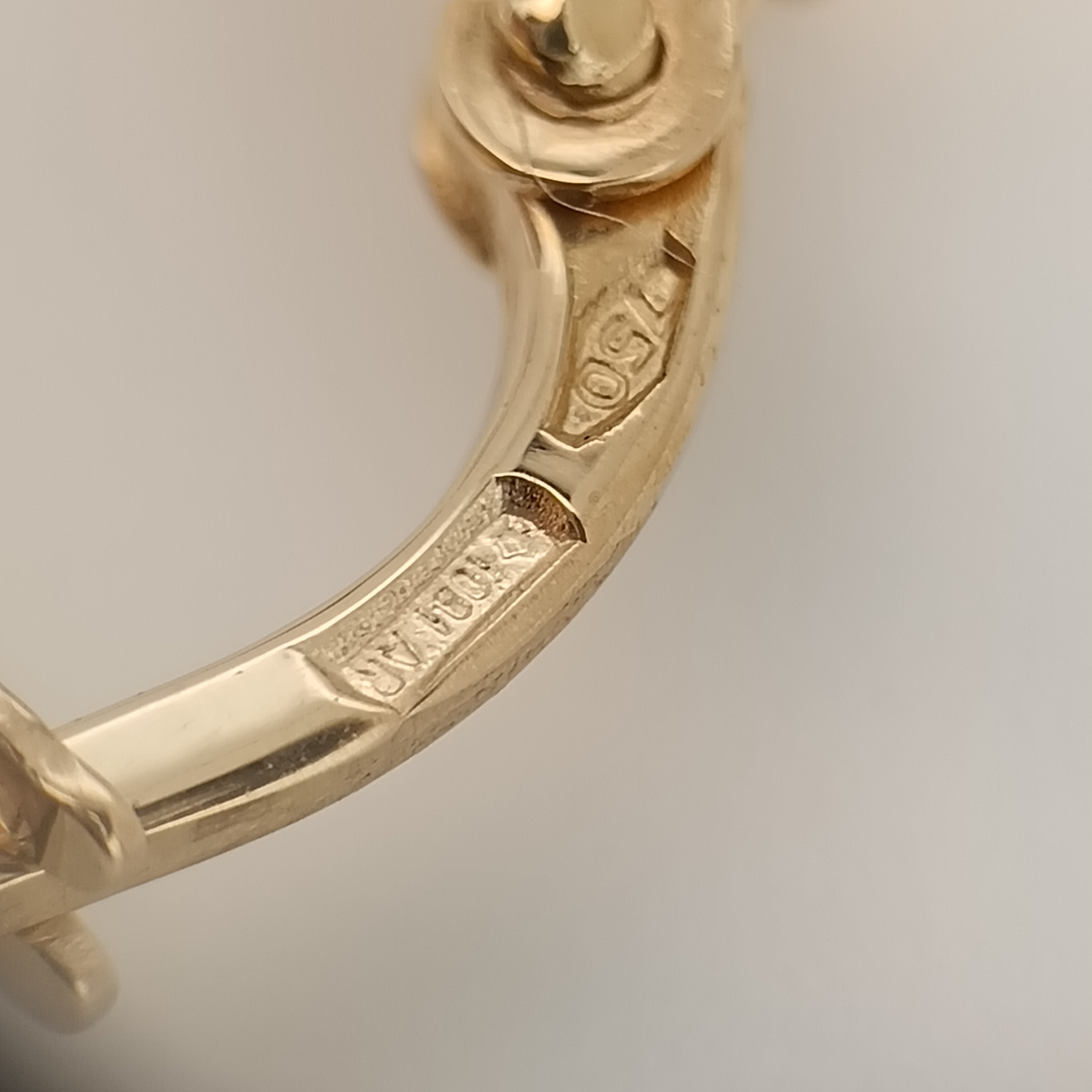 Orecchini - 18 carati Oro giallo, Oro bianco - Made in Italy - Handmade