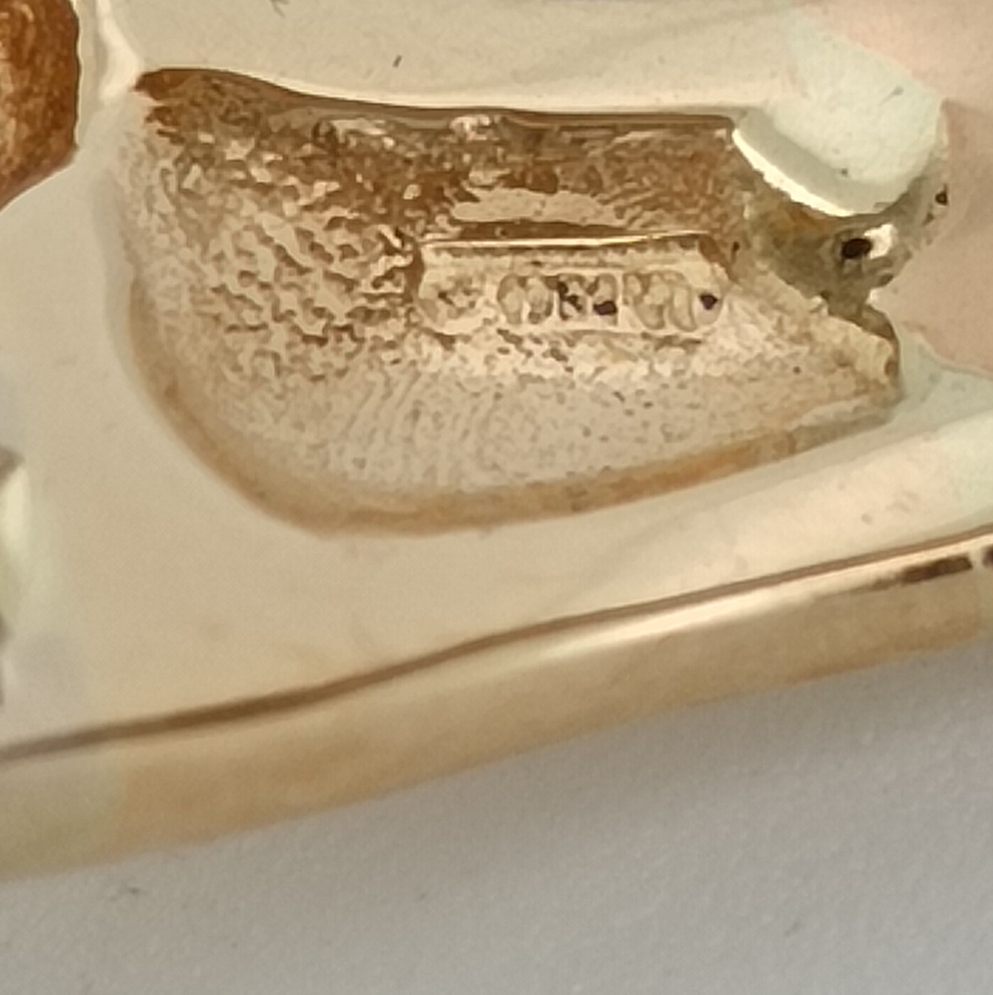 Anello - 18 carati Oro bianco, Oro giallo - Made in Italy - Handmade