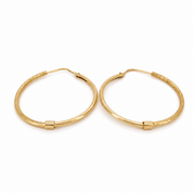 Orecchini - 18 carati Oro giallo - Made inItaly - Handmade