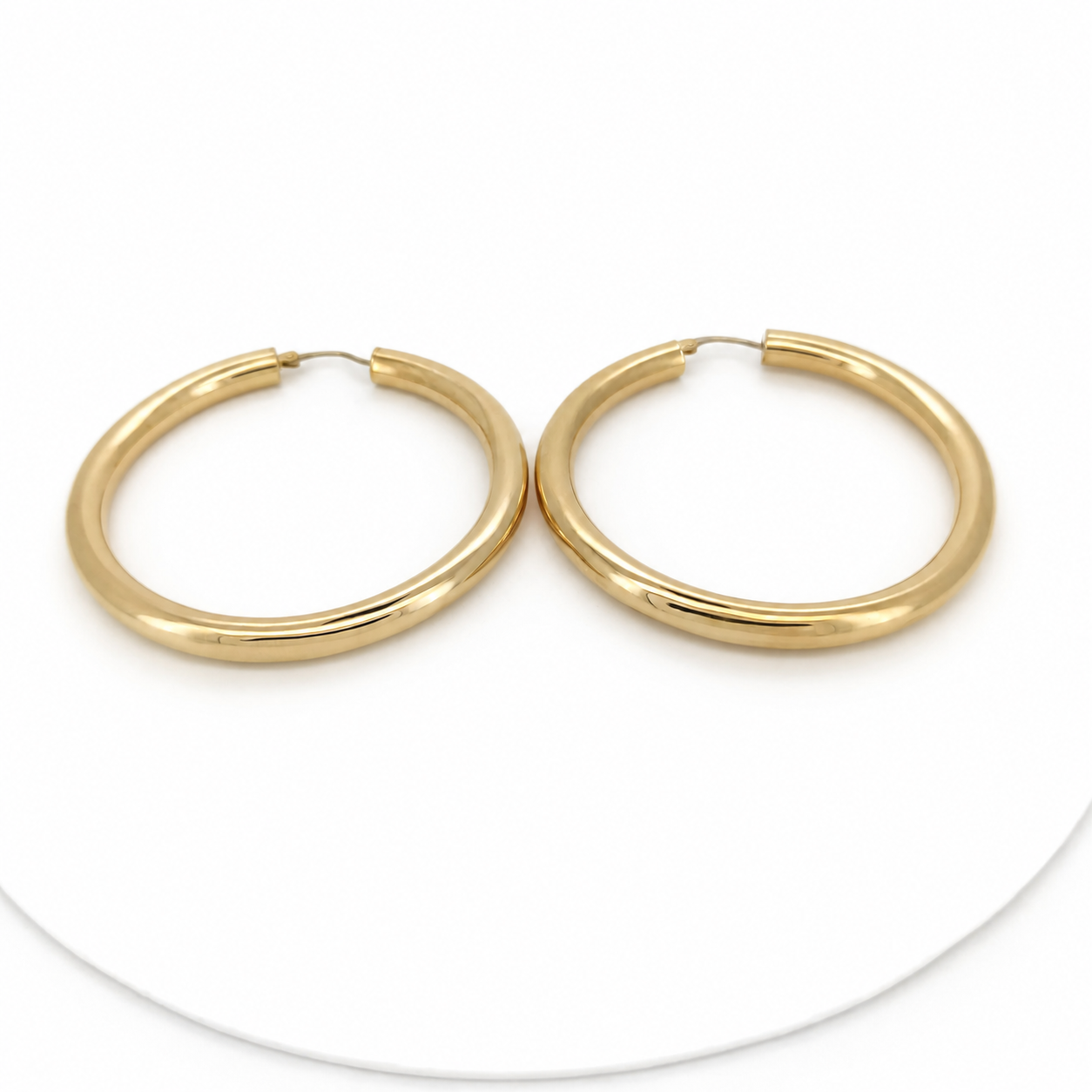Orecchini - 18 carati Oro giallo - Made inItaly - Handmade