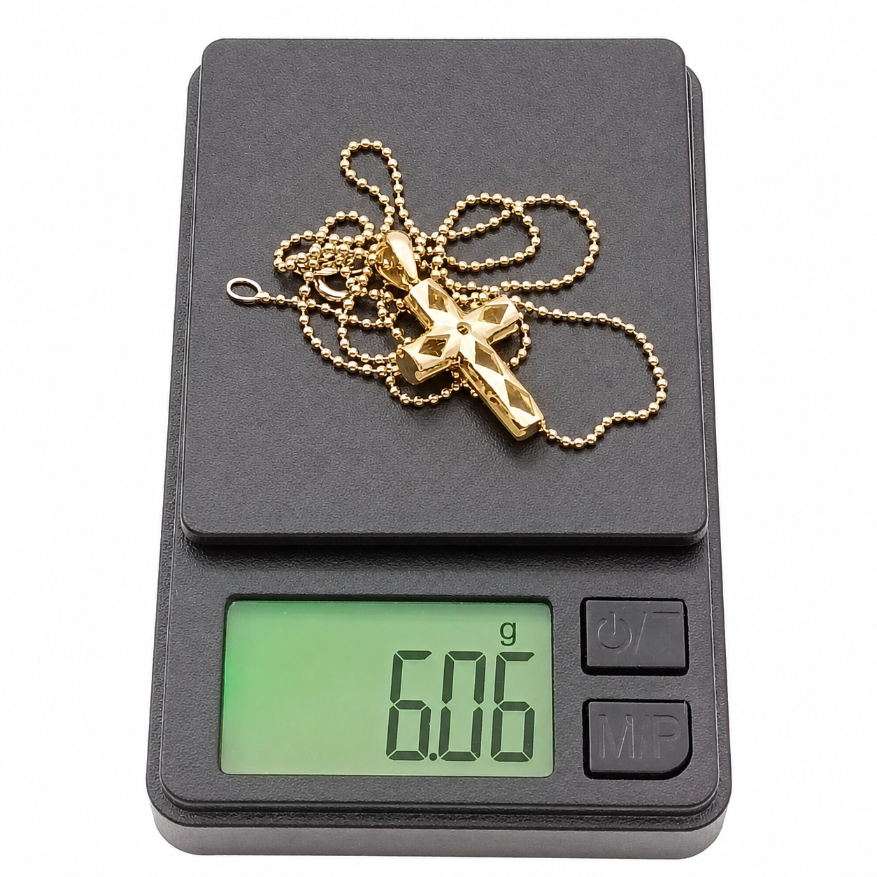Collana con ciondolo - 18 carati Oro bianco, Oro giallo - 0.04ct. tw. Diamante (Naturale) - Made in Italy - Handmade