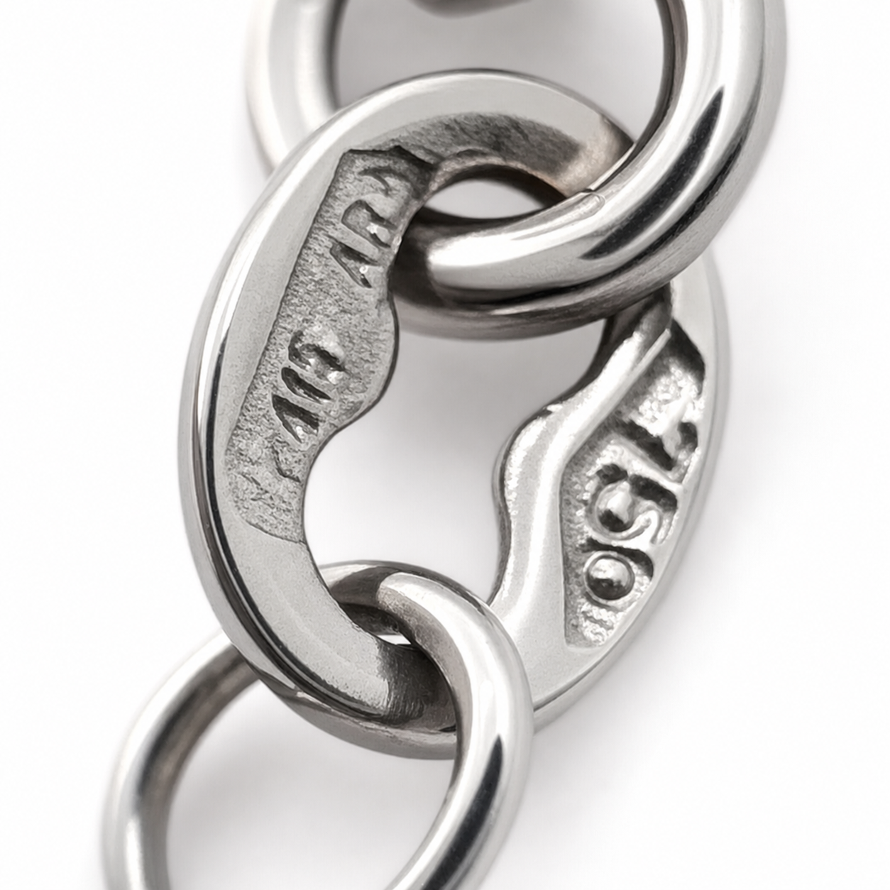 Collana con ciondolo - 18 carati Oro bianco - 0.38ct. tw. Diamante - Made in Italy - Handmade