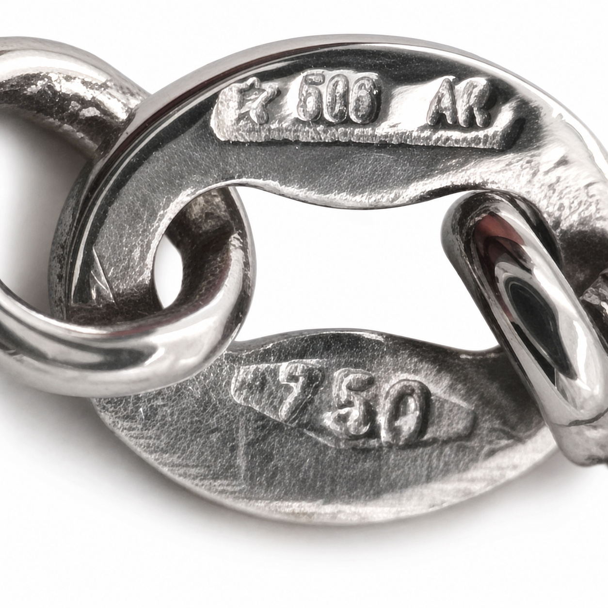 Collana con ciondolo - 18 carati Oro bianco - 0.38ct. tw. Diamante (Naturale) - Made in Italy - Handmade
